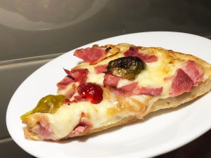 Christmas Rum Ham Pizza