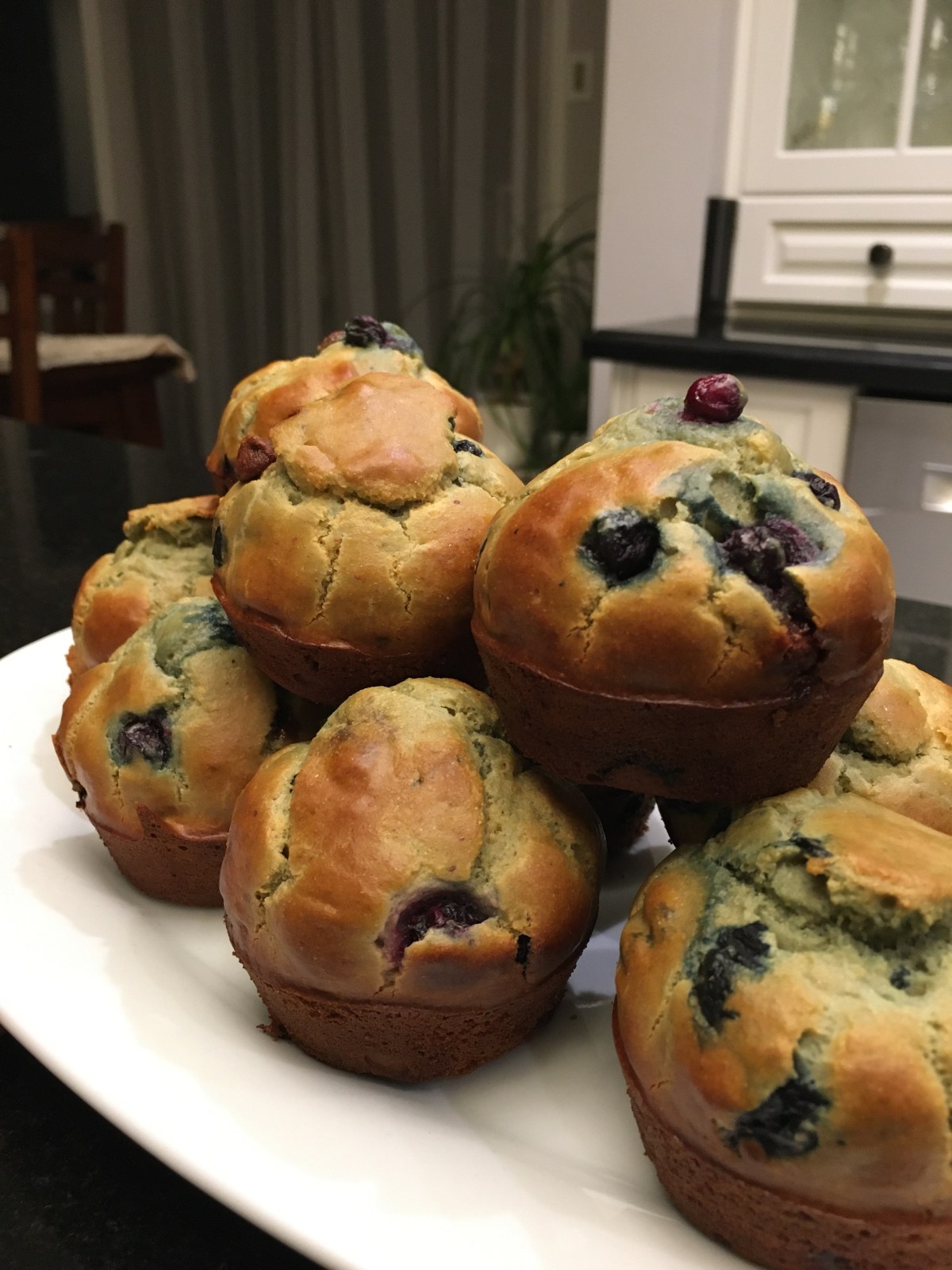 Healthy Blueberry Muffins